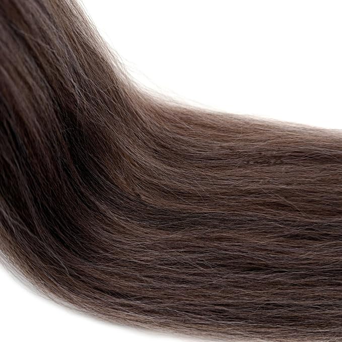 Mixed Golden Brown Braiding Hair Pre Stretched