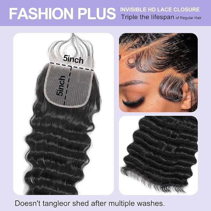 Loose Deep Wave Bundles Natural Color