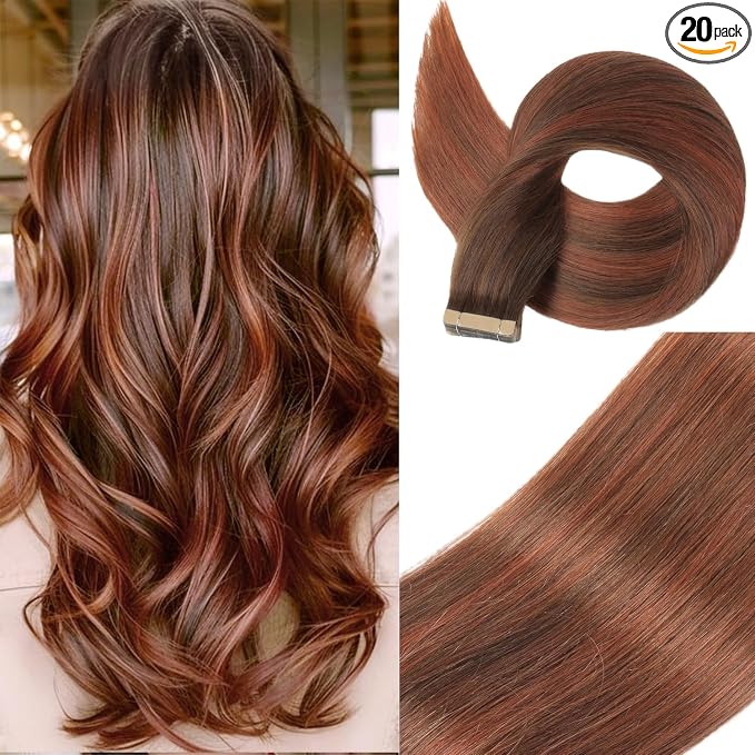 #4/33/4A Chocolate Brown to Auburn Brown