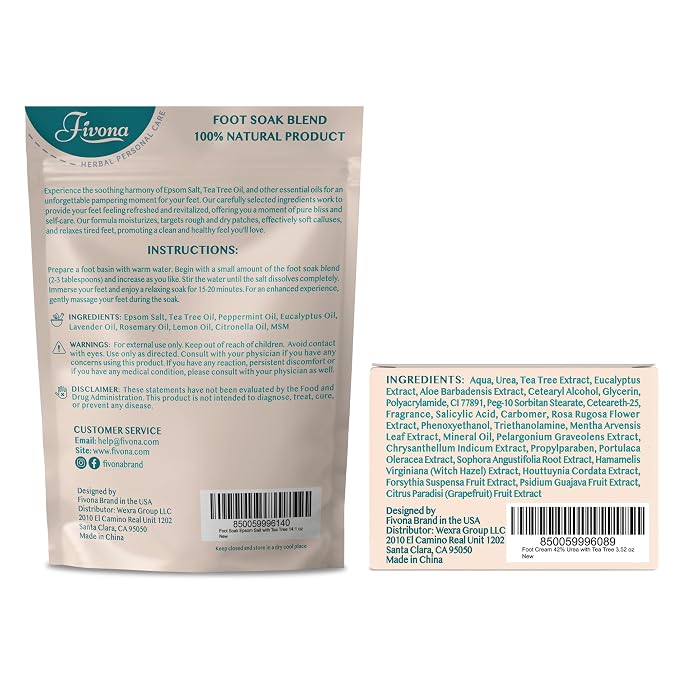 4 in 1 Foot Care Kit | Tea Tree