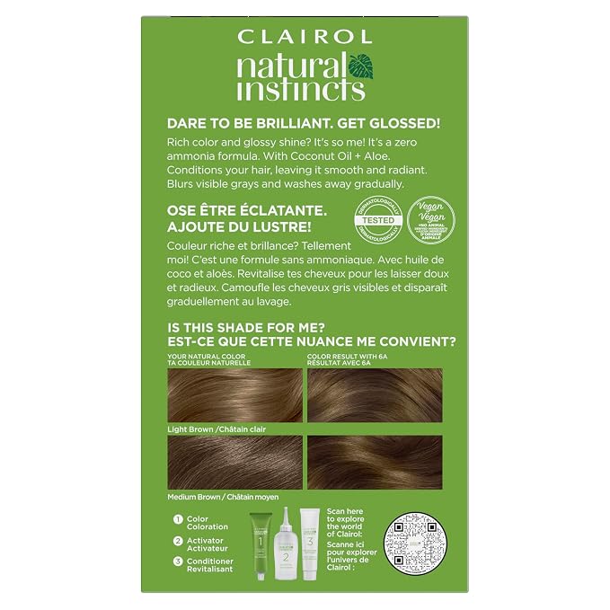 6A Light Cool Brown