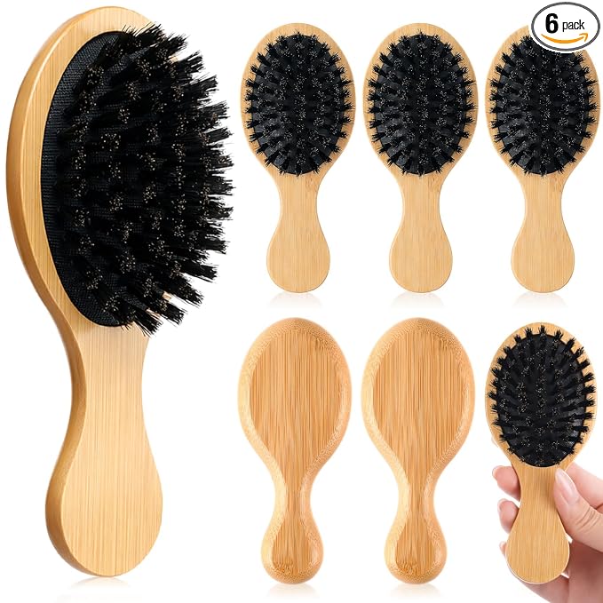 Oval, Boar Bristles