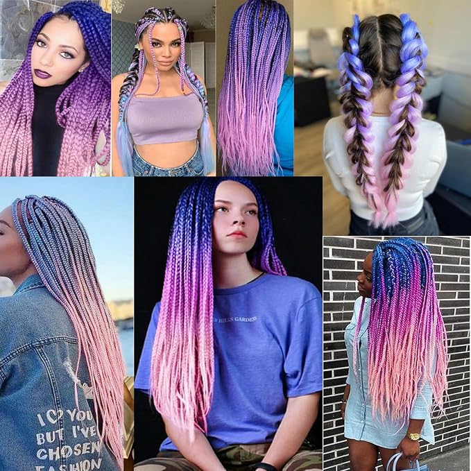 Blue/Purple/Pink
