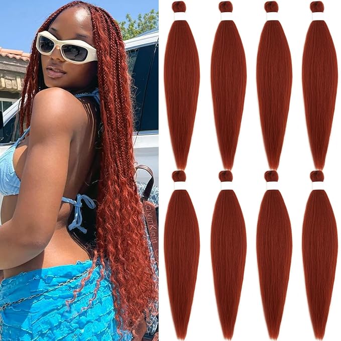 350 Ginger Braiding Hair