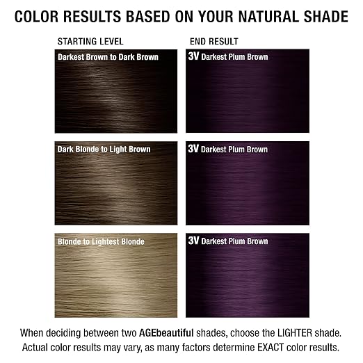 3V Darkest Plum Brown