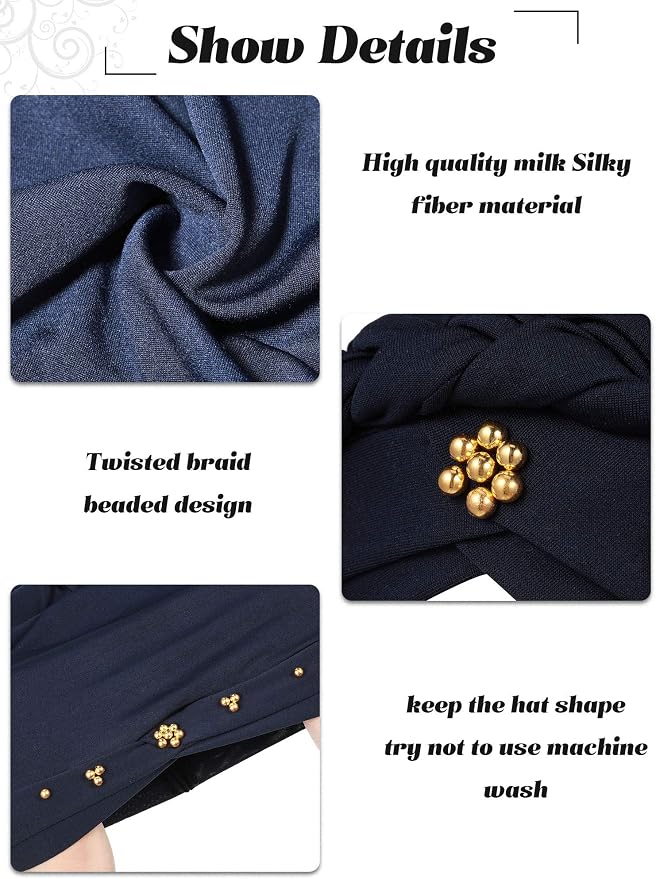 Yellow, Brown, Navy Blue, Black