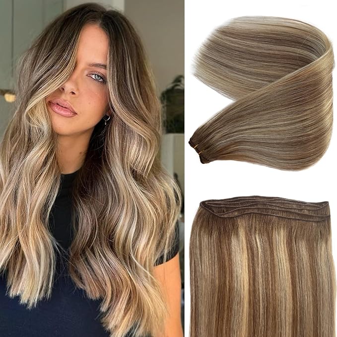 #8T8/613 Ombre Ash Brown to Blonde Highlights