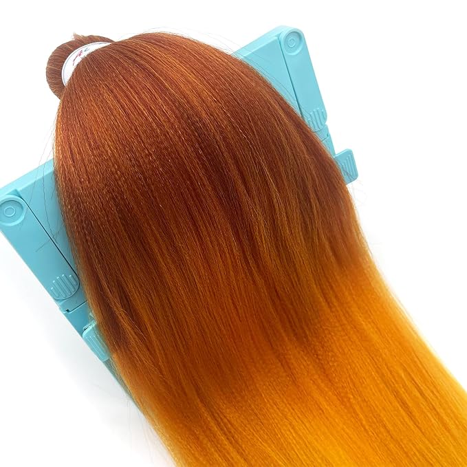 Ginger Golden Ombre Braiding Hair 6 Packs