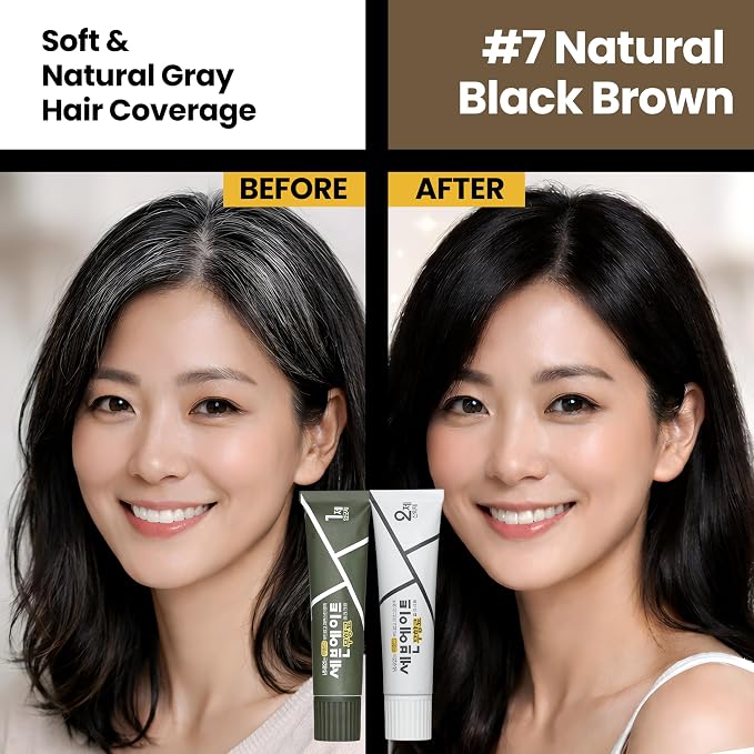 No.7 Natural Black Brown