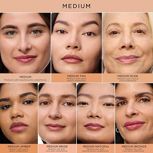 25.0 Medium Natural - for neutral undertones