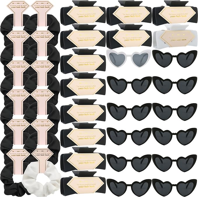 36pcs White&black