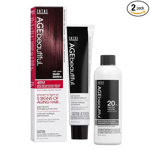 4RM Dark Red Mahogany Brown