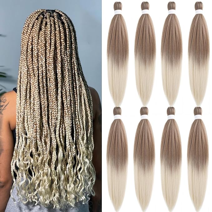 Blonde Ombre Braiding Hair