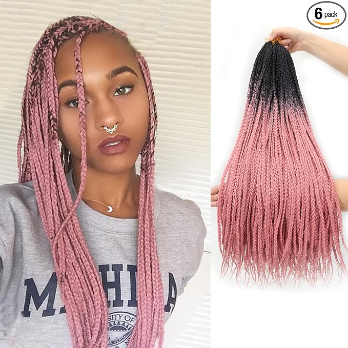 Black-Smoky Pink
