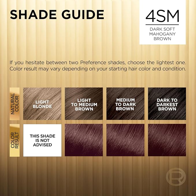 4SM Dark Soft Mahogany Brown