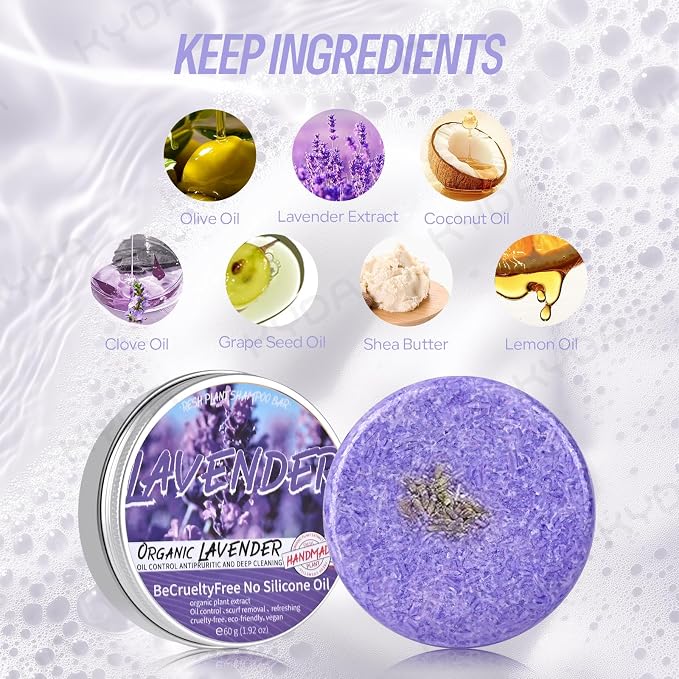 Lavender, 3pcs