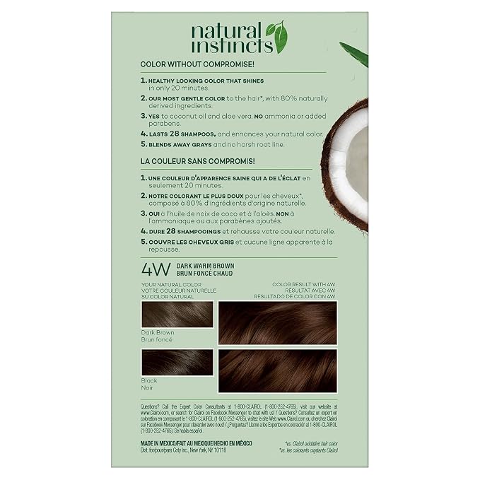 4W Dark Warm Brown