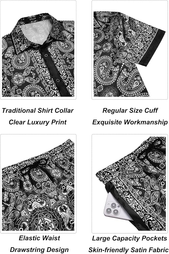 Black Luxury Paisley