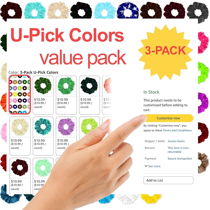 3-Pack U-Pick Colors