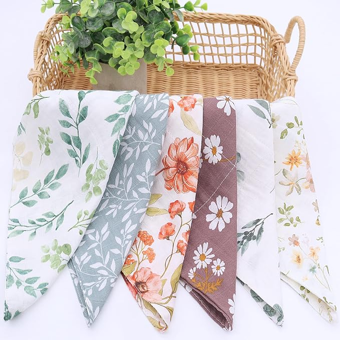 6 Pack Floral Pattern