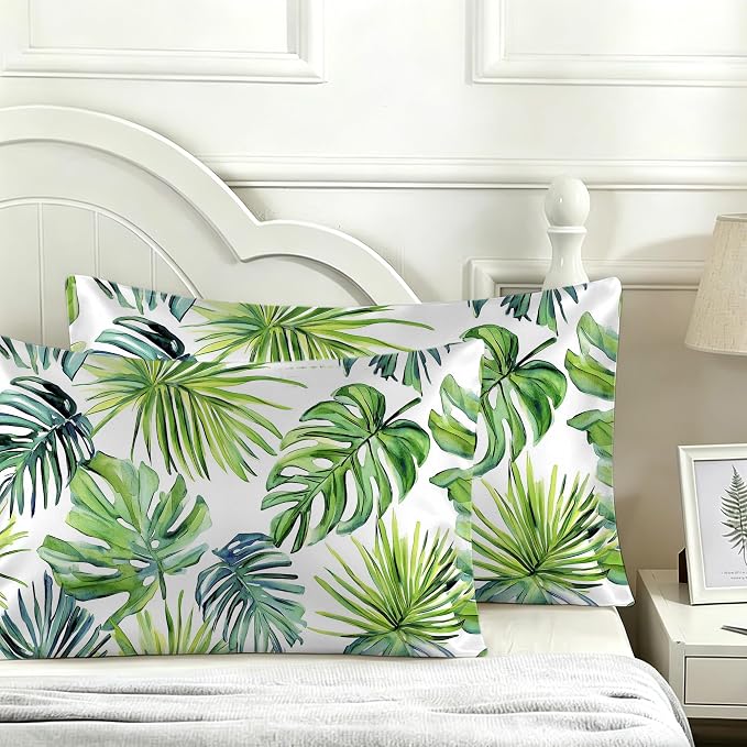Watercolor Tropical Leaves