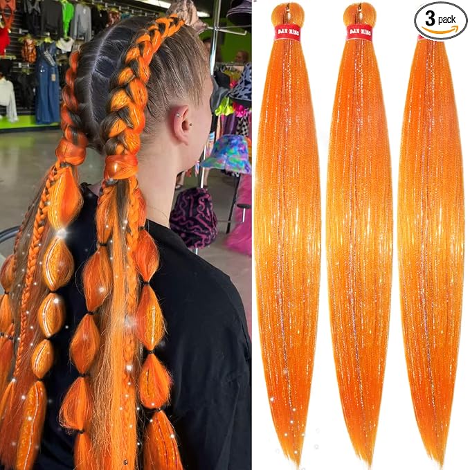 orange with tinsel
