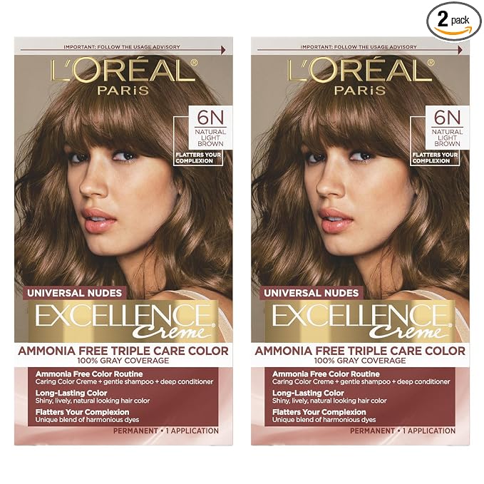 6N Natural Light Brown