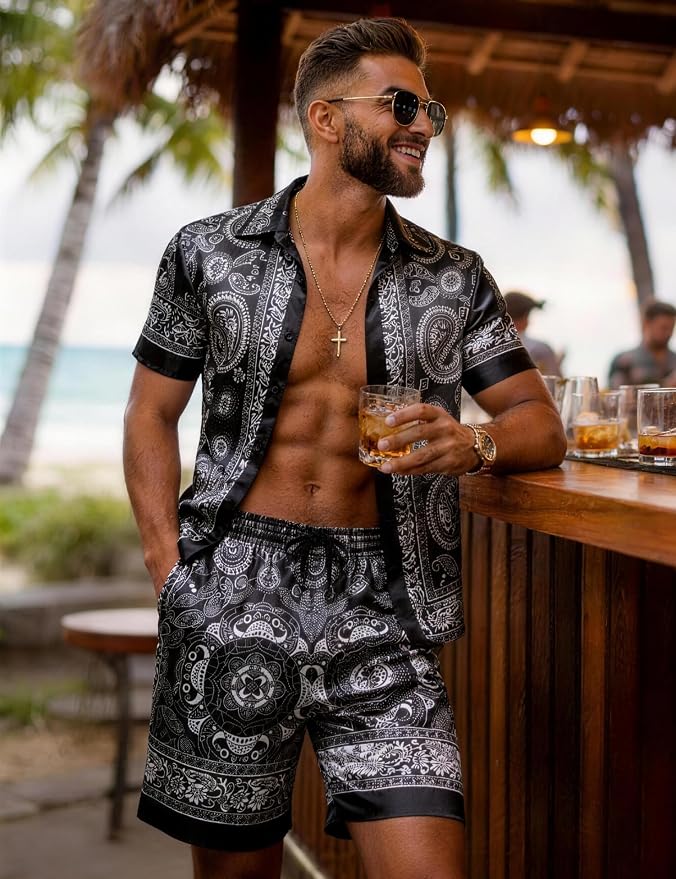 Black Luxury Paisley