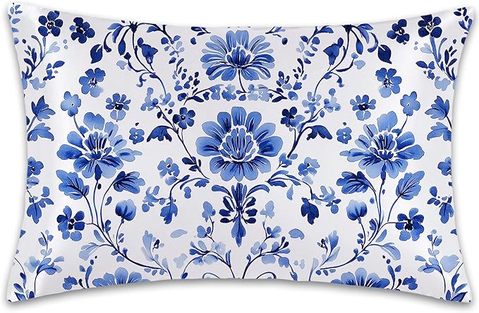 Vintage Blue Flowers