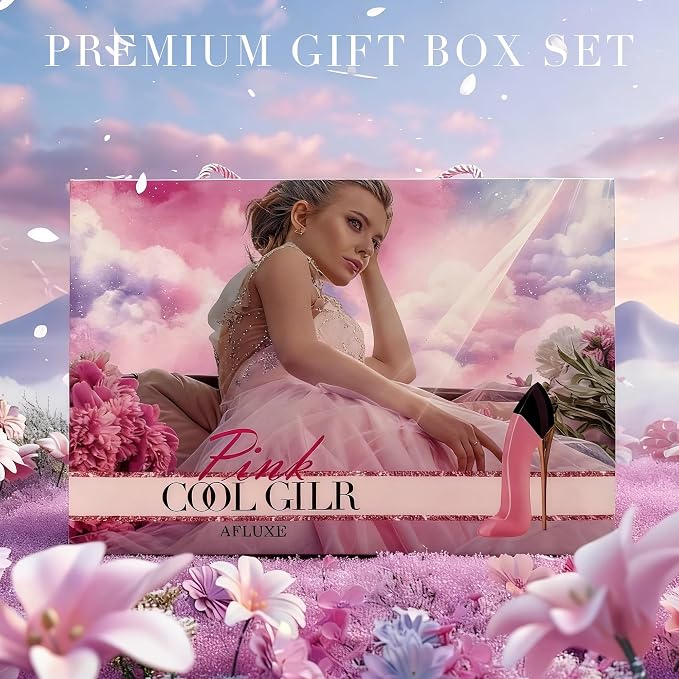 Pink- Cool Girl 5Pcs Floral,Fruity