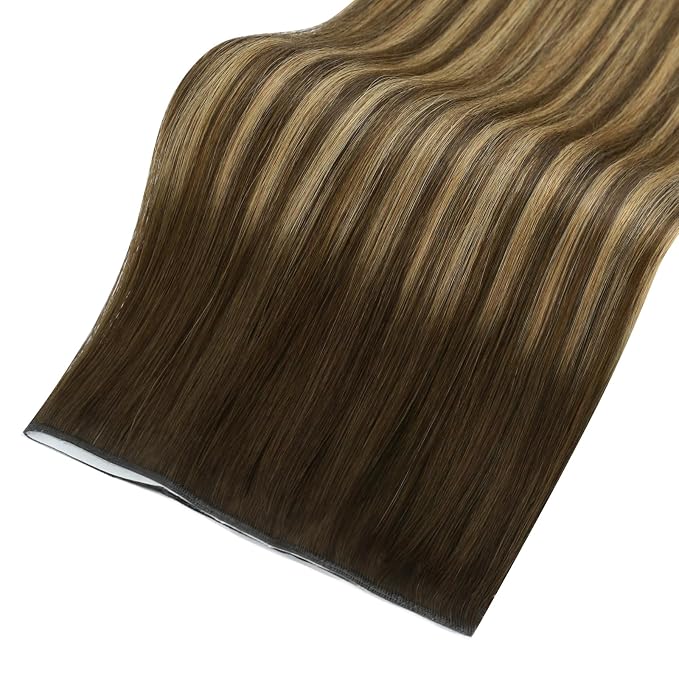 #4/24/4 Brown to Golden Blonde and Brown