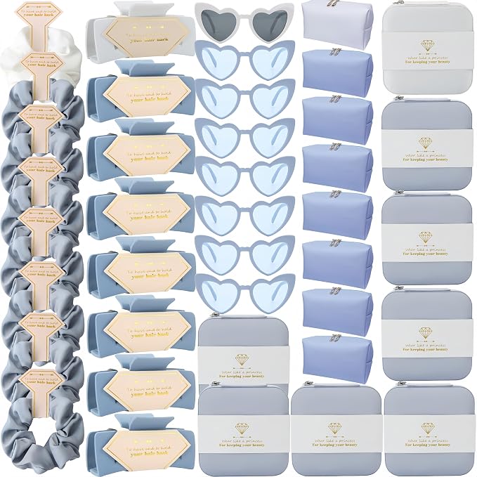 40, White&dusty Blue Box