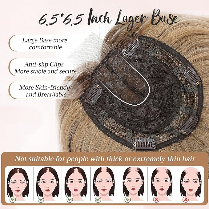 Ombre Dirty Blonde with Dark Root