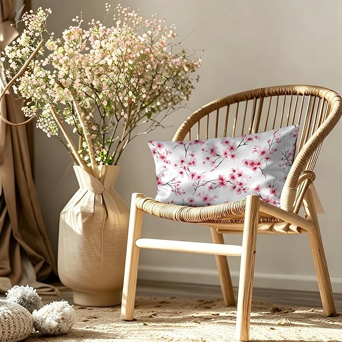 Watercolor Cherry Blossom Flowers