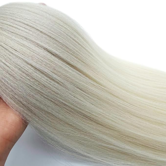 Ash Blonde Ombre Braiding Hair Pre Stretched