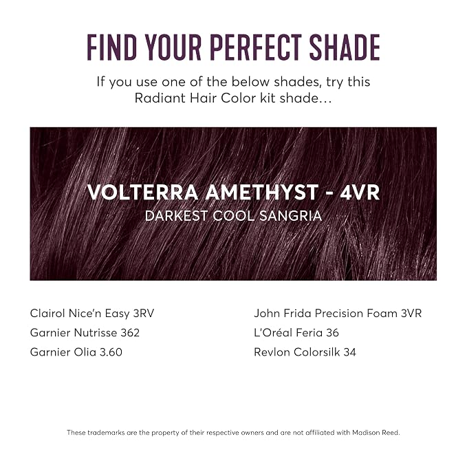 4VR - Darkest Cool Sangria with Vibrant Violet Red Tones (Volterra Amethyst)