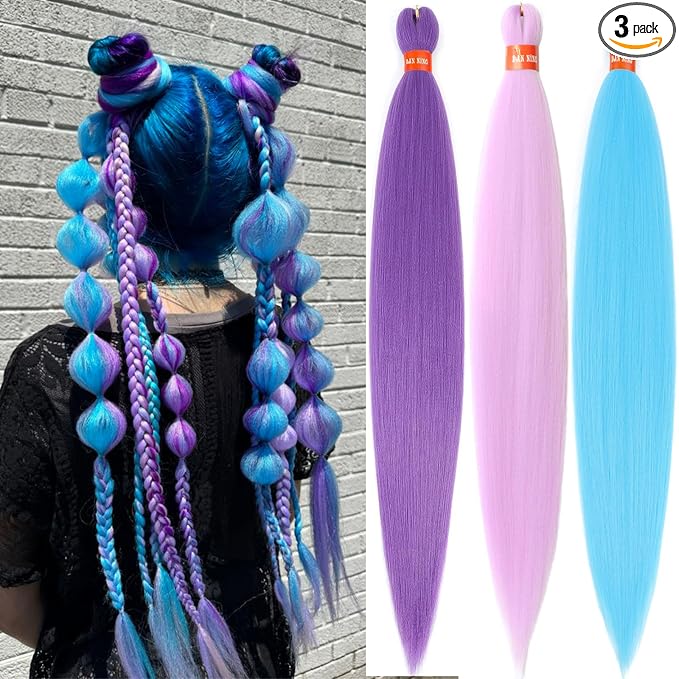 light blue+purple+lavender