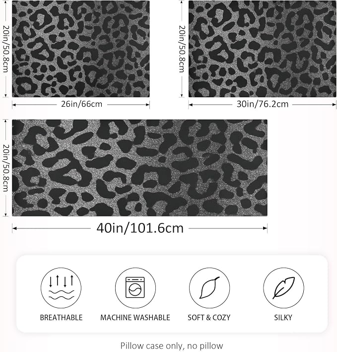 Black Leopard Print