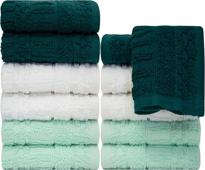 Green, White & Mint