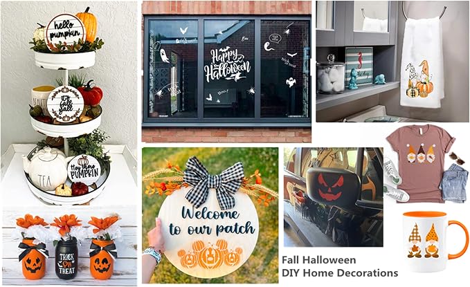 16 Pcs Halloween Stencils Kits
