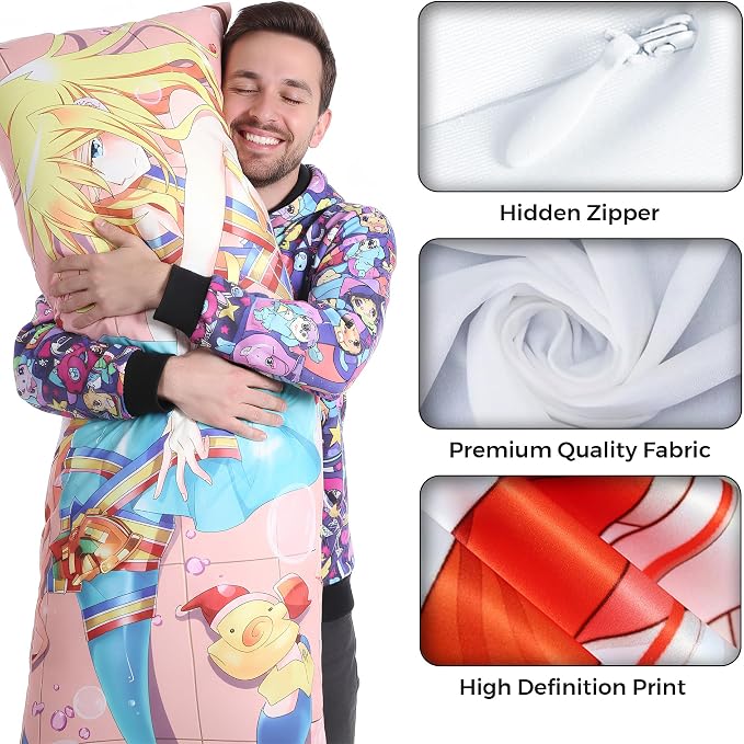 Custom 2-legs Body Pillow Cover