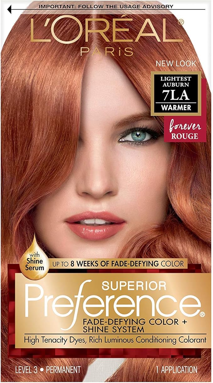7la Lightest Auburn