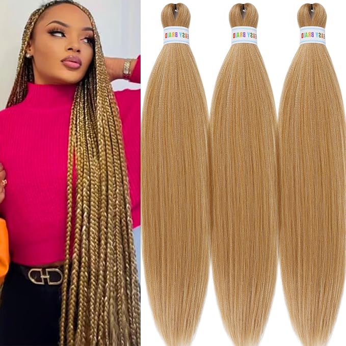 Honey Brown Blonde Braiding Hair