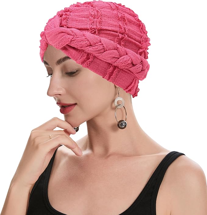 Side Braid Hot Pink