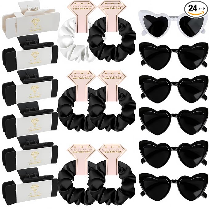 18pcs White&Black