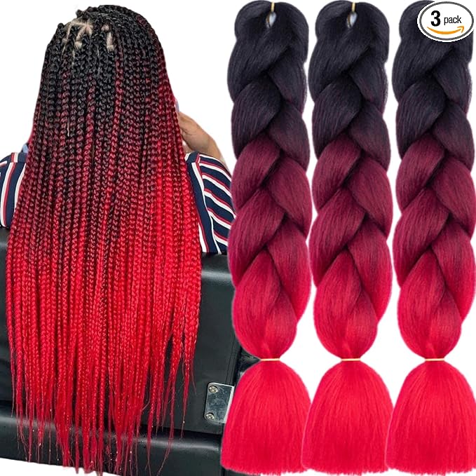 Black to Deep Red to Red