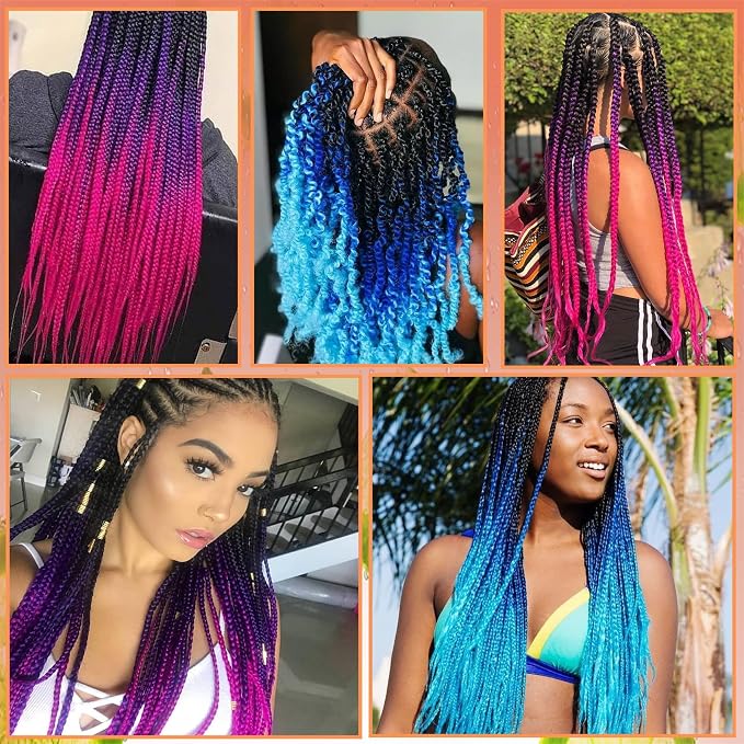 Ombre Purple