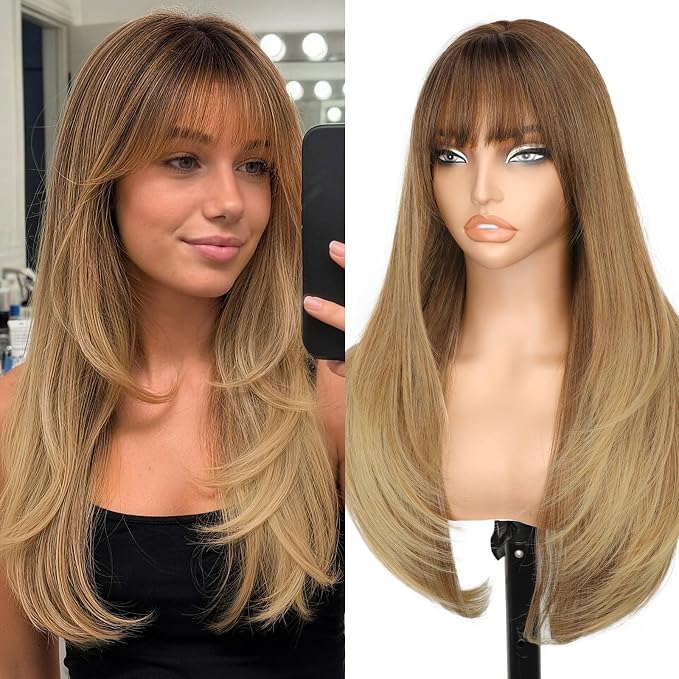 light brown to honey blonde