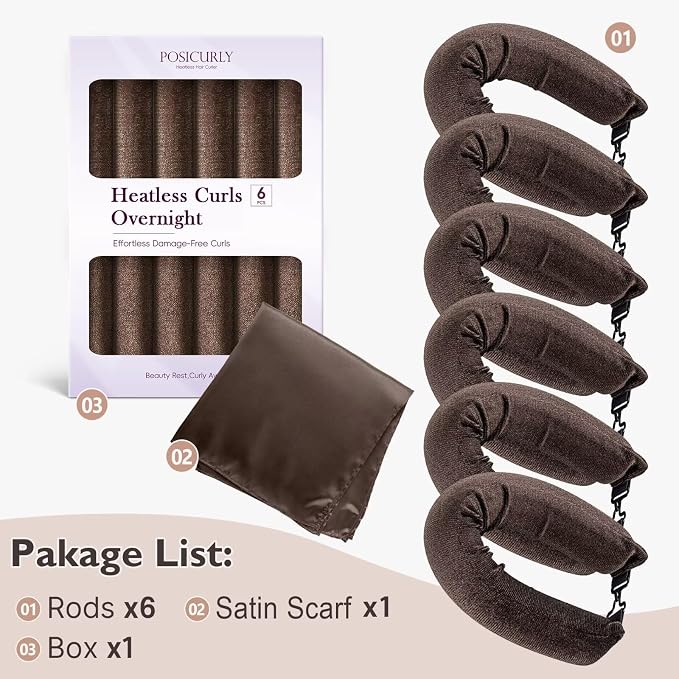 Brown(Pack of 6)