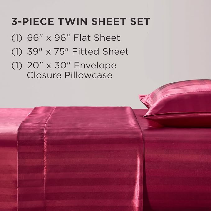 Hot Pink Damask Stripe